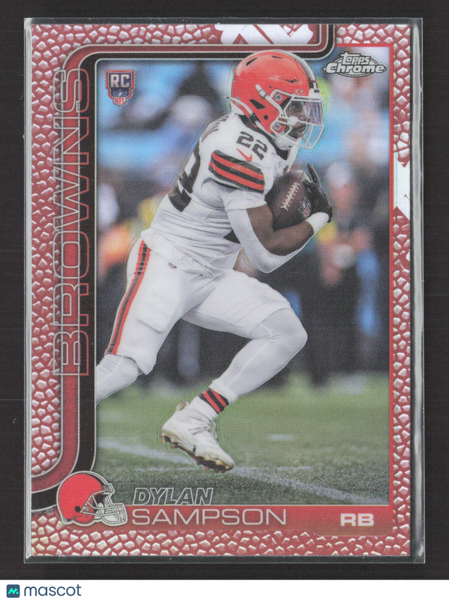 2025 Topps Chrome Dylan Sampson #308 Pigskin RC