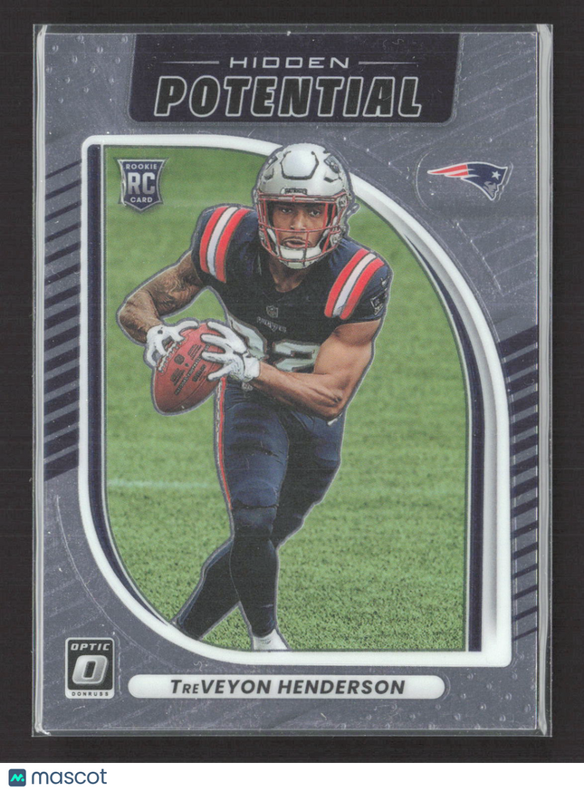 2025 Panini Donruss Optic Football Hidden Potential TreVeyon Henderson #13 RC