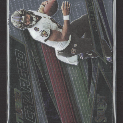 2023 Panini Select Turbo Charged Lamar Jackson #TUR-5