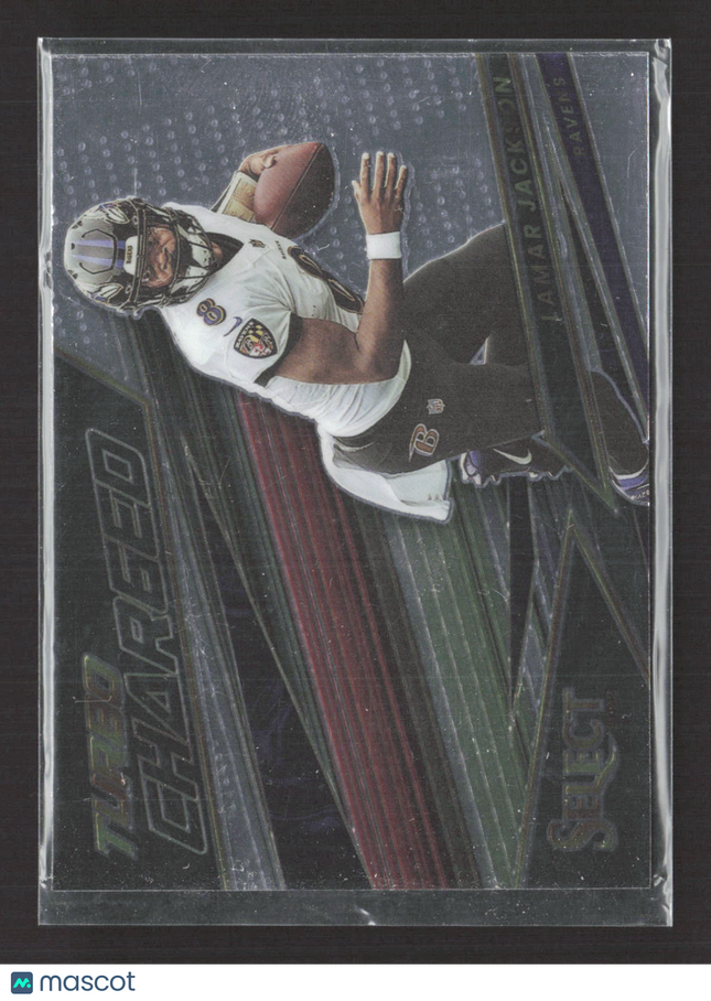 2023 Panini Select Turbo Charged Lamar Jackson #TUR-5