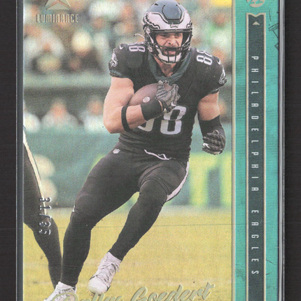 2022 Panini Luminance Dallas Goedert #59 /35
