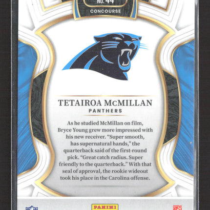 2026 Panini Select Concourse Tetairoa McMillan #44 RC