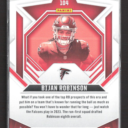 2023 Panini Rookies & Stars Bijan Robinson #104 RC