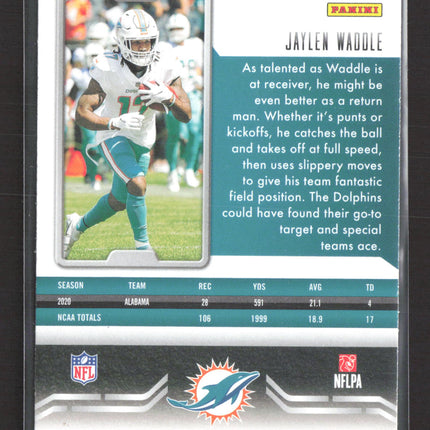 2021 Panini Playbook Jaylen Waddle #106 RC