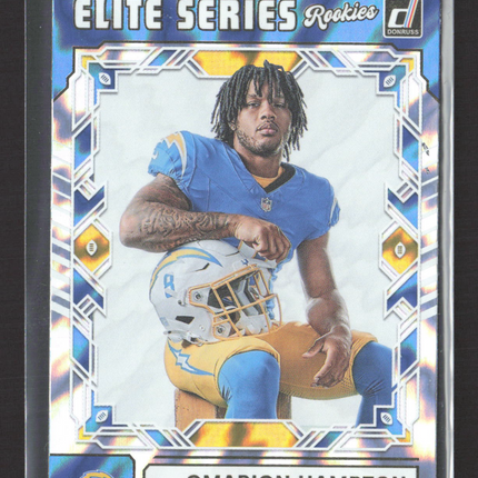 2025 Panini Donruss Elite Series Rookies Omarion Hampton #ESR-OHN