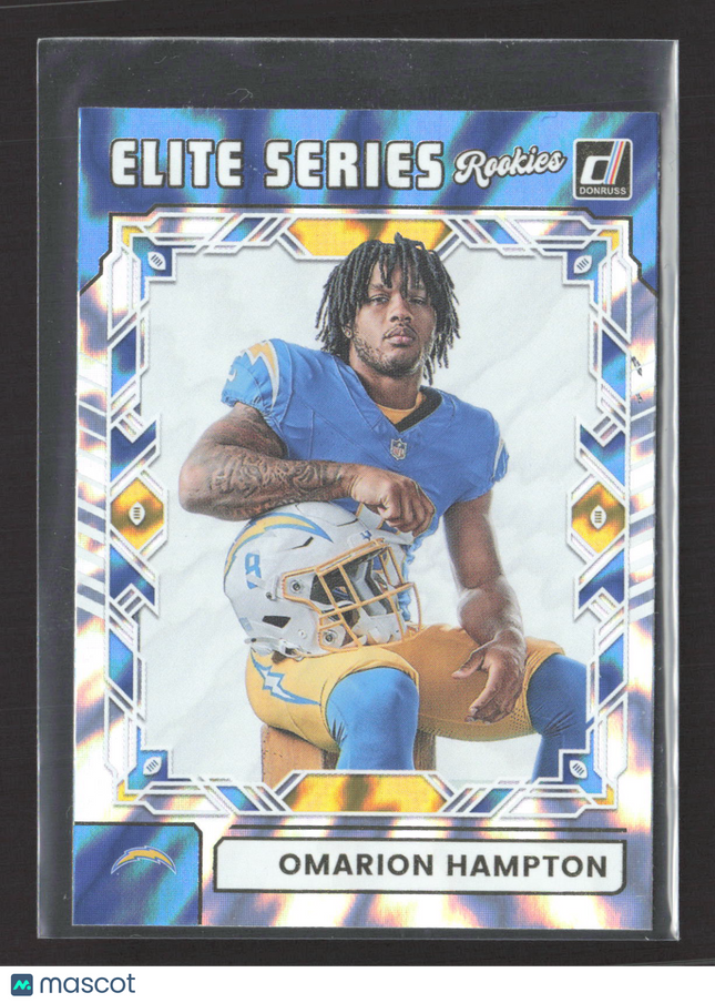 2025 Panini Donruss Elite Series Rookies Omarion Hampton #ESR-OHN