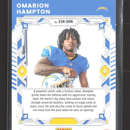 2025 Panini Donruss Elite Series Rookies Omarion Hampton #ESR-OHN