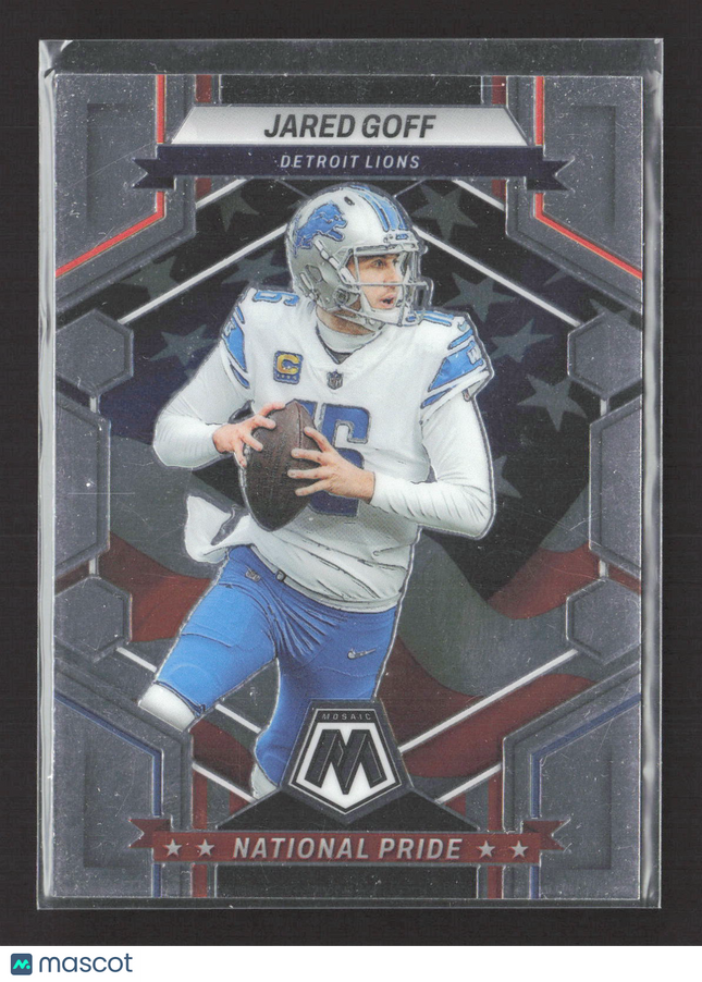 2023 Panini Mosaic Jared Goff #258 National Pride