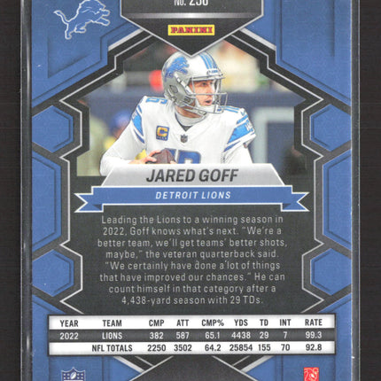 2023 Panini Mosaic Jared Goff #258 National Pride