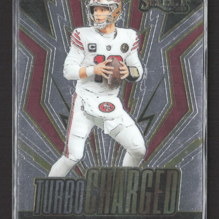 2024 Panini Select Turbocharged Brock Purdy #TUR-BPU