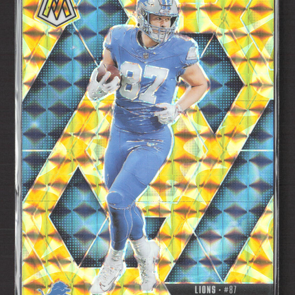 2025 Panini Mosaic Prizm Sam LaPorta #63 Yellow
