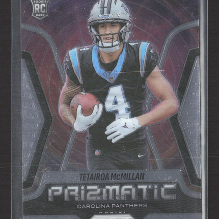 2025 Panini Prizm Prizmatic Tetairoa McMillan #1 RC