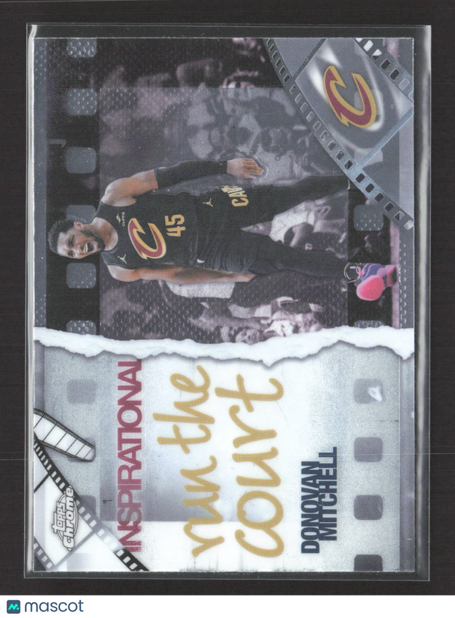 2025 Topps Chrome Inspirational Donovan Mitchell #IP-7