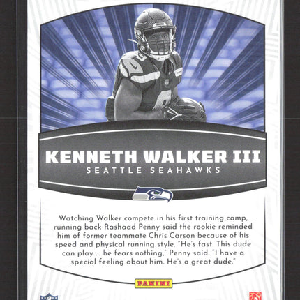 2022 Panini Illusions Operation Detonation Kenneth Walker III #OD-25 RC