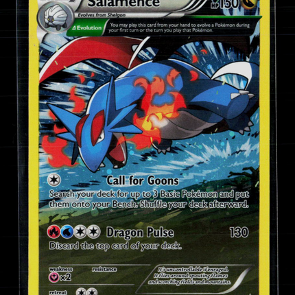 Pokemon 2015 XY Salamence #XY59