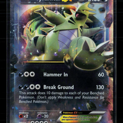 Pokemon 2015 Ancient Origins Tyranitar EX #42/98