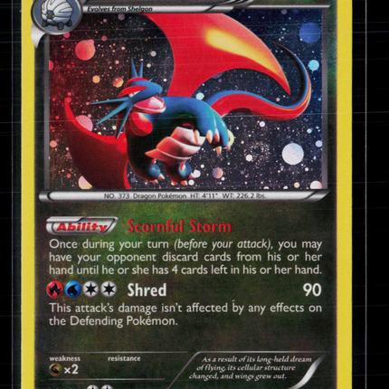 Pokemon 2012 Dragons Exalted Salamence #8/20