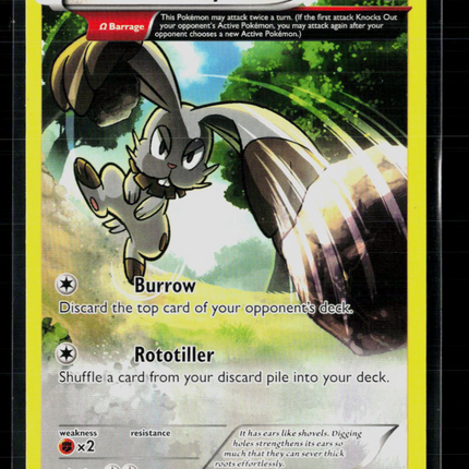 Pokemon 2015 Primal Clash Bunnelby #121/160