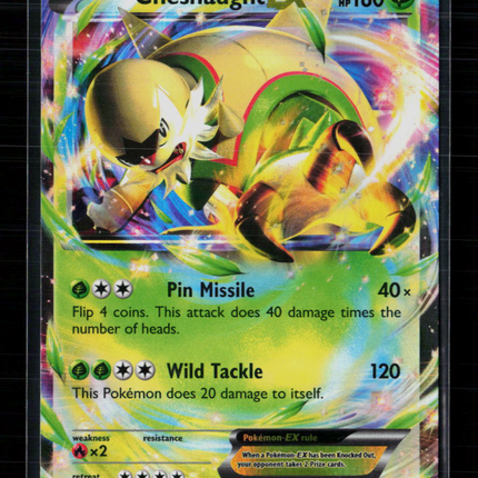 Pokemon 2014 XY Chesnaught EX FA #XY18