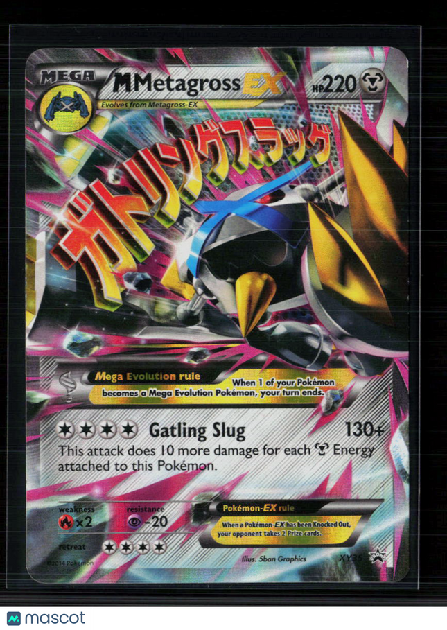Pokemon 2014 XY M Metagross EX FA #XY35