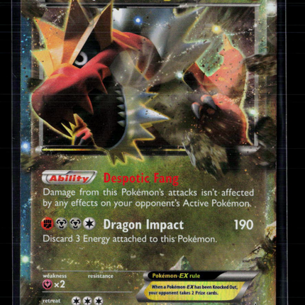 Pokemon XY Tyrantrum EX FA #XY70