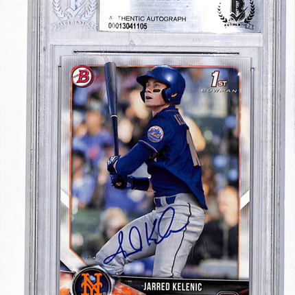 2018 Bowman Draft Jarred Kelenic #BD6 BGS Authentic Auto