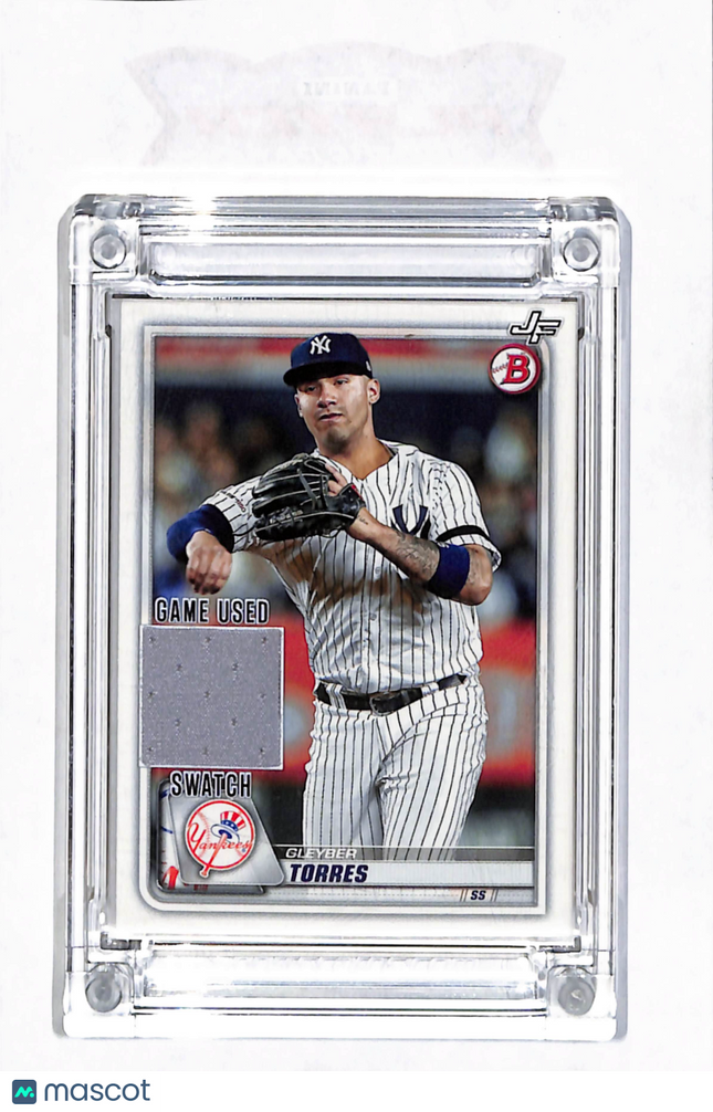 2022 Jersey Fusion Gleyber Torres #GT617 Game Used Swatch