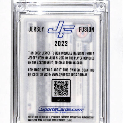 2022 Jersey Fusion Gleyber Torres #GT617 Game Used Swatch