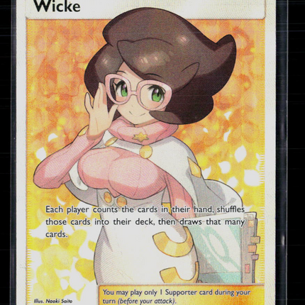 Pokemon 2017 Burning Shadows Wicke FA #147/147