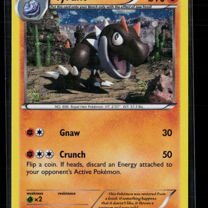 Pokemon 2014 Phantom Forces Tyrunt Cosmos Holo #61/111