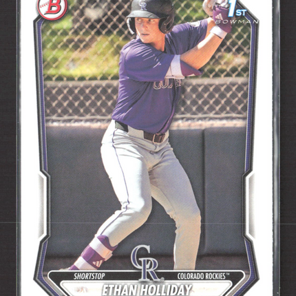 2026 Topps Bowman Ethan Holliday #BP-1 1st Bowman