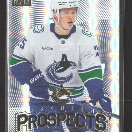 2026 SkyBox Metal Universe Premium Prospects Elias Pettersson #PP-10