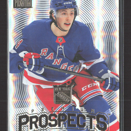 2025 SkyBox Metal Universe Hockey Premium Prospects Gabe Perreault #PP-21 /