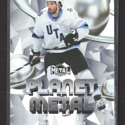 2026 SkyBox Metal Universe Planet Metal Nick Schmaltz #27 of 40 PM