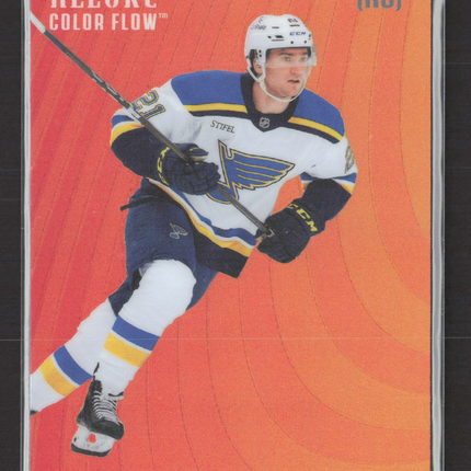 2026 Upper Deck Allure Color Flow Jimmy Snuggerud #CF-29 Red-Orange