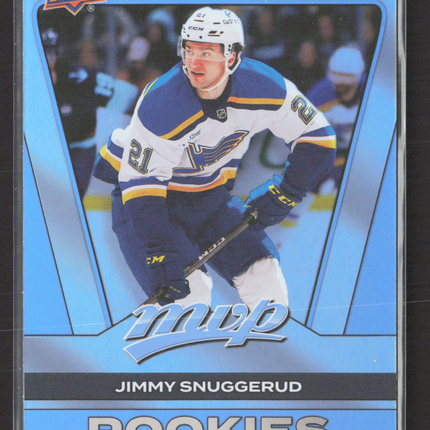 2025 Upper Deck MVP Hockey Jimmy Snuggerud #258 Foil