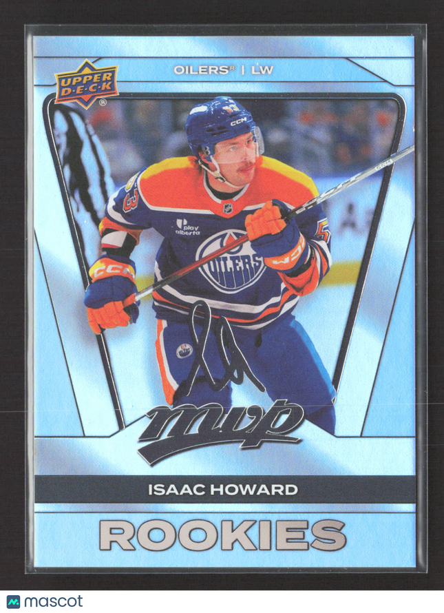 2025 Upper Deck MVP Isaac Howard #251 Silver Script
