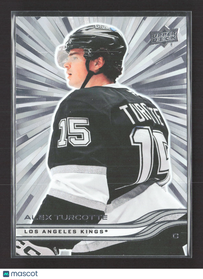 2025 Upper Deck Series 1 Hockey Outburst Alex Turcotte #76 Silver