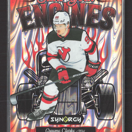 2025 Upper Deck Synergy Start Your Engines Graeme Clarke #SYE-11