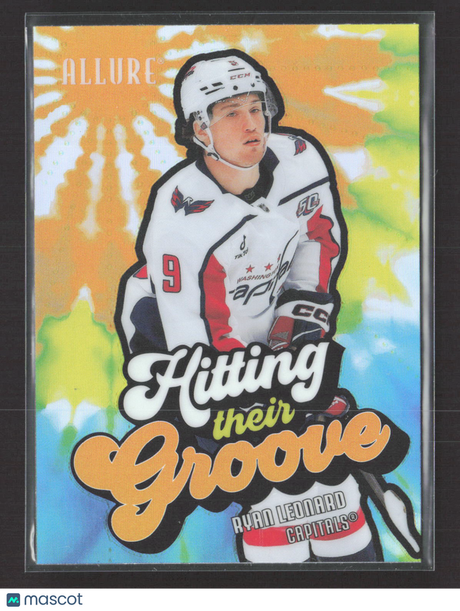 2026 Upper Deck Allure Hitting Their Groove Ryan Leonard #HTG-4 Orange