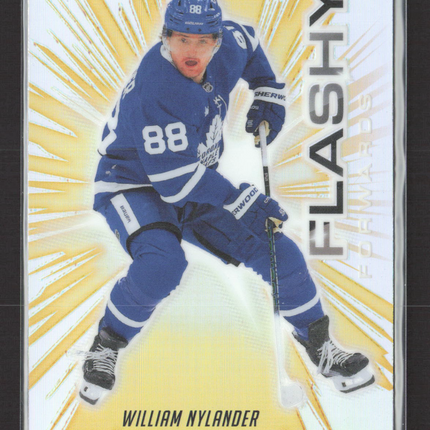 2026 Upper Deck Allure Flashy Forwards William Nylander #FF-4