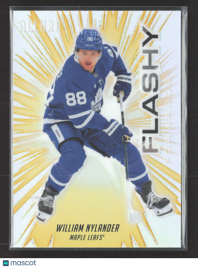 2026 Upper Deck Allure Flashy Forwards William Nylander #FF-4