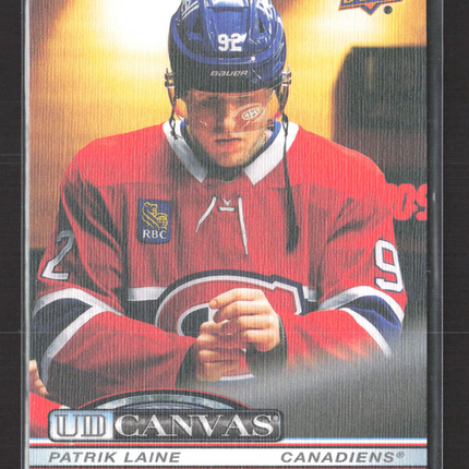 2025 Upper Deck Series 1 UD Canvas Patrik Laine #C-1
