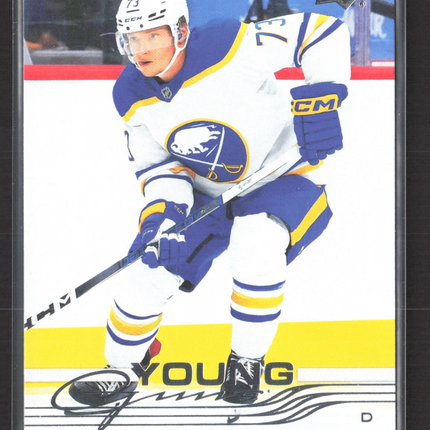 2025 Upper Deck Series 2 Young Guns Zach Metsa #490