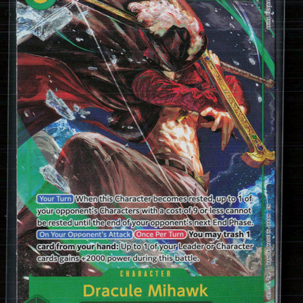One Piece Card Game Dracule Mihawk - The Azure Sea's Seven SEC • OP14-119 Foil