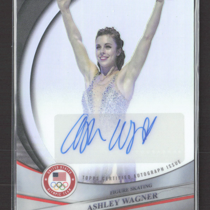 2026 Topps Chrome U.S. Olympics Ashley Wagner #BCA-AWA Auto