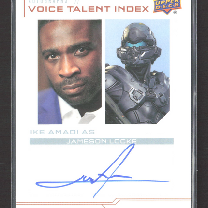 2024 Upper Deck Halo Legacy Collection Voice Talent Index Ike Amadi #VT-AM