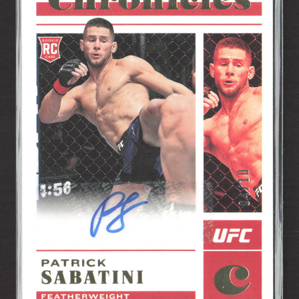 2023 Panini Chronicles Patrick Sabatini #CS-PSB RC 04/10 Auto Gold