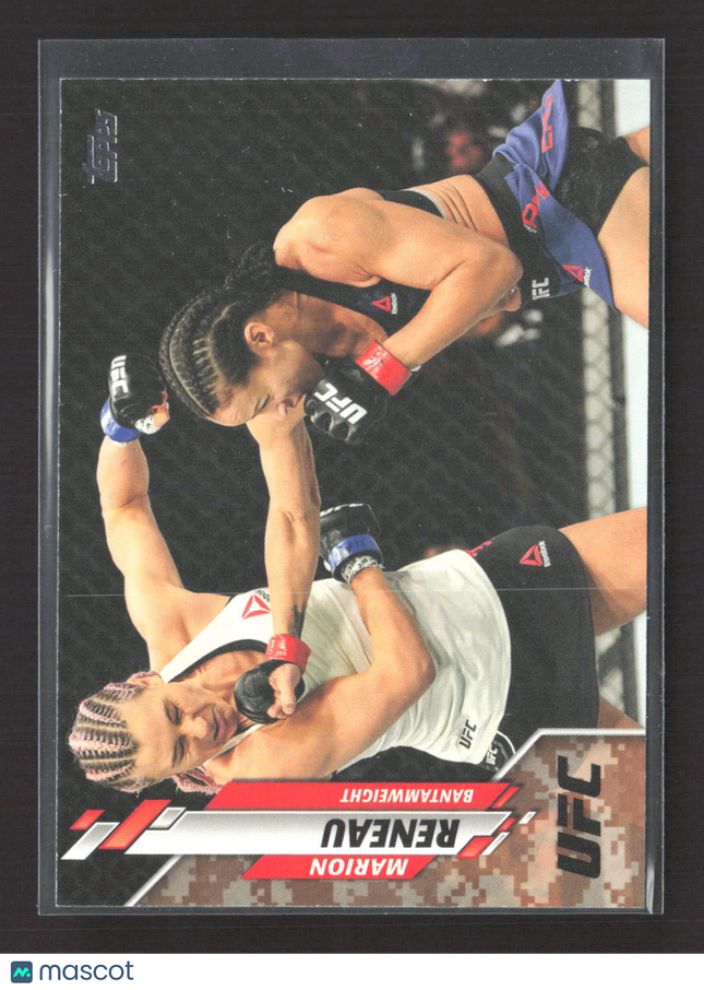 2021 Topps UFC Marion Reneau #44 Camo /25