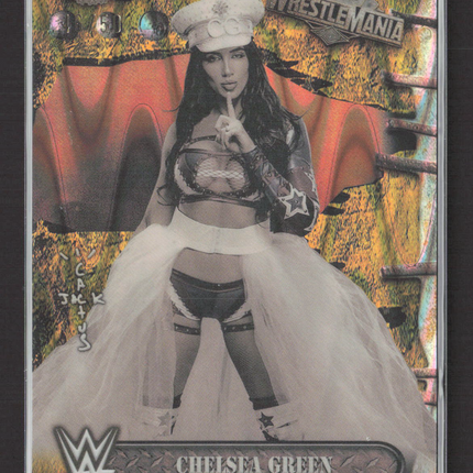 2025 Topps Chrome WrestleMania Chelsea Green #61 Gold /50